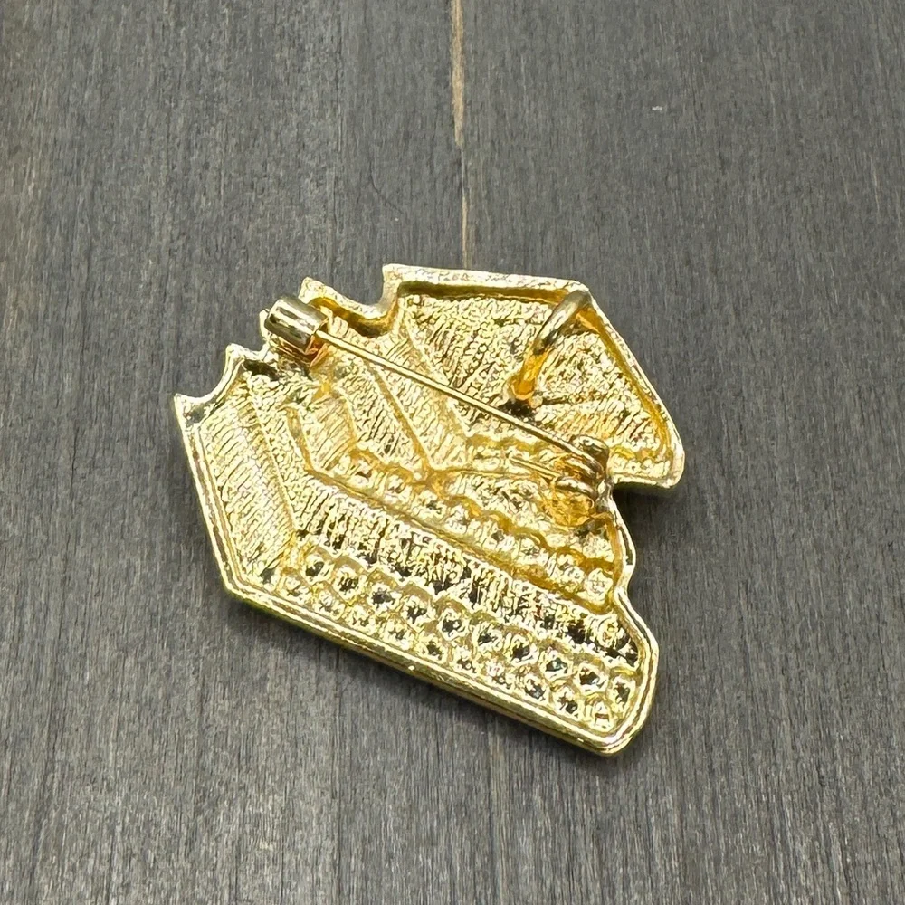 🌻 3/$25 Colorful Book Stack Brooch - Picture 4 of 7